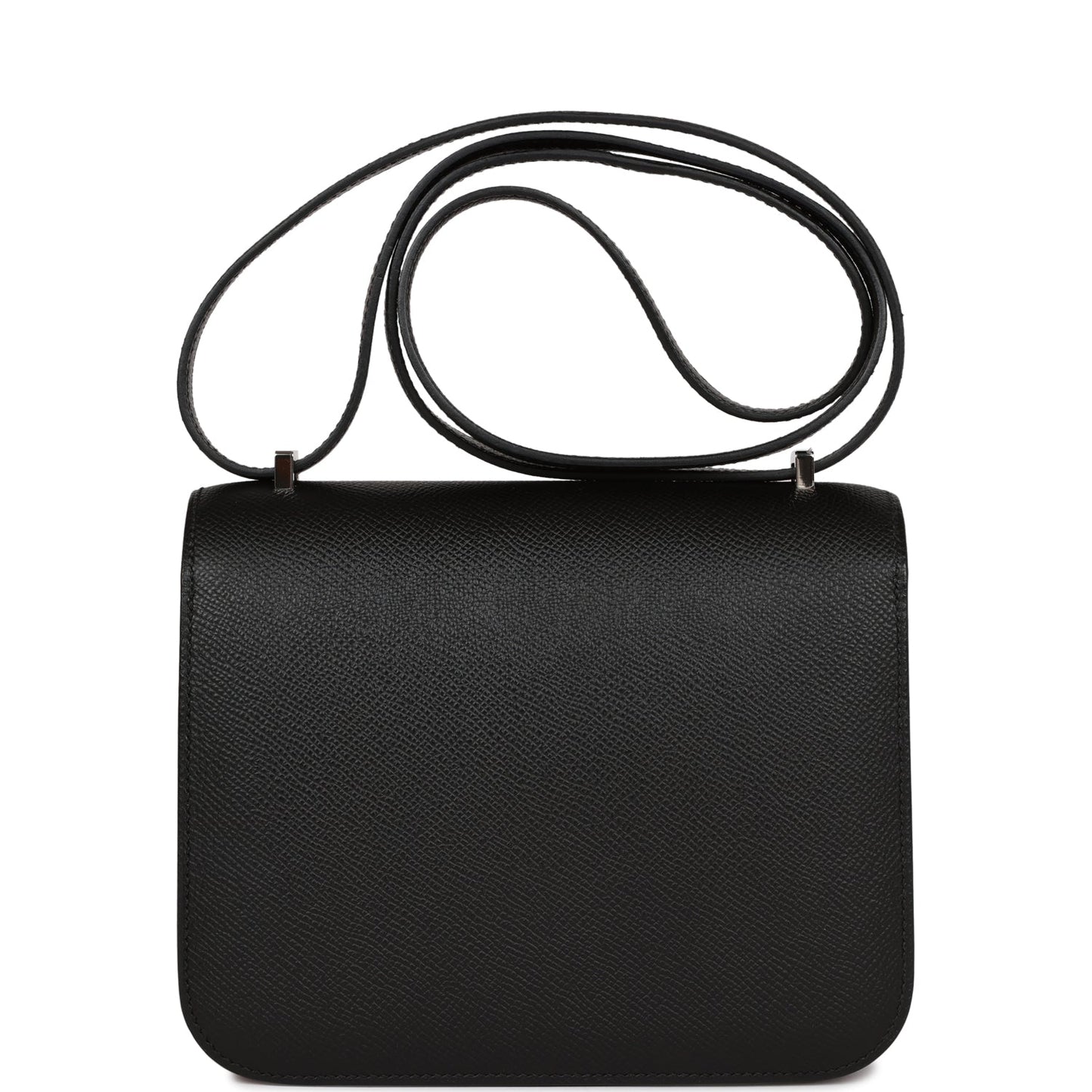 Luxury Hermes Constance 18 Black Epsom Palladium Hardware