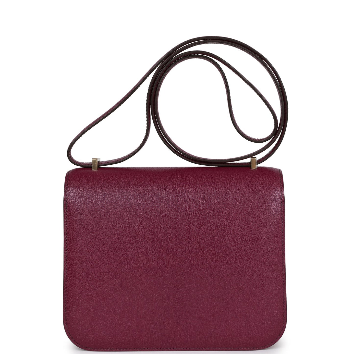 Luxury Hermes Constance 18 Anemone Chevre Chamkila Permabrass Hardware
