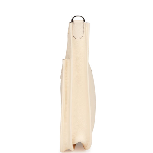 Luxury Hermes Evelyne III PM Nata Clemence Palladium Hardware