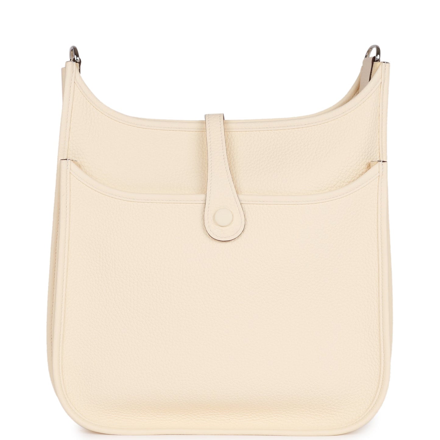Luxury Hermes Evelyne III PM Nata Clemence Palladium Hardware