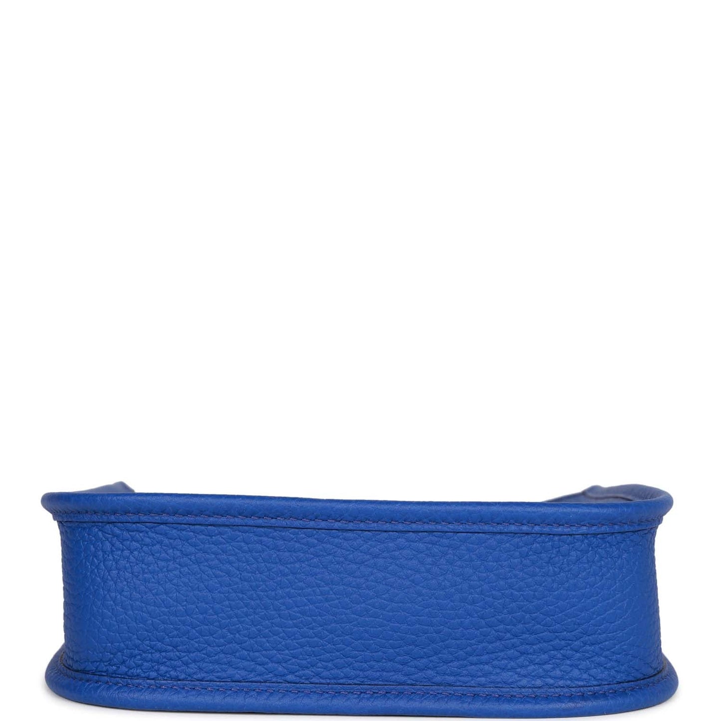 Luxury Hermes Evelyne TPM Bleu Electric Clemence Gold Hardware