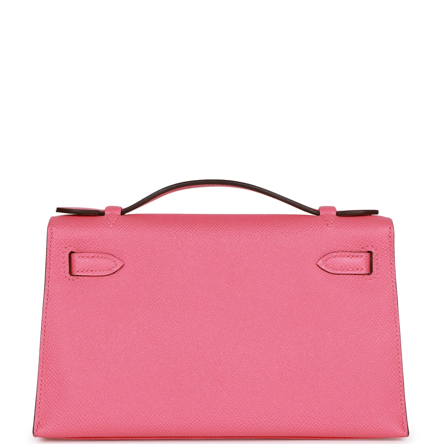 Luxury Hermes Kelly Pochette Rose Azalee Epsom Gold Hardware