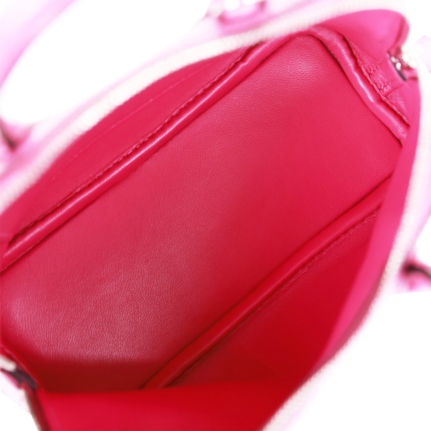 Luxury Hermes 1923 Bolide Mini Rose Scheherazade Matte Alligator Palladium Hardware