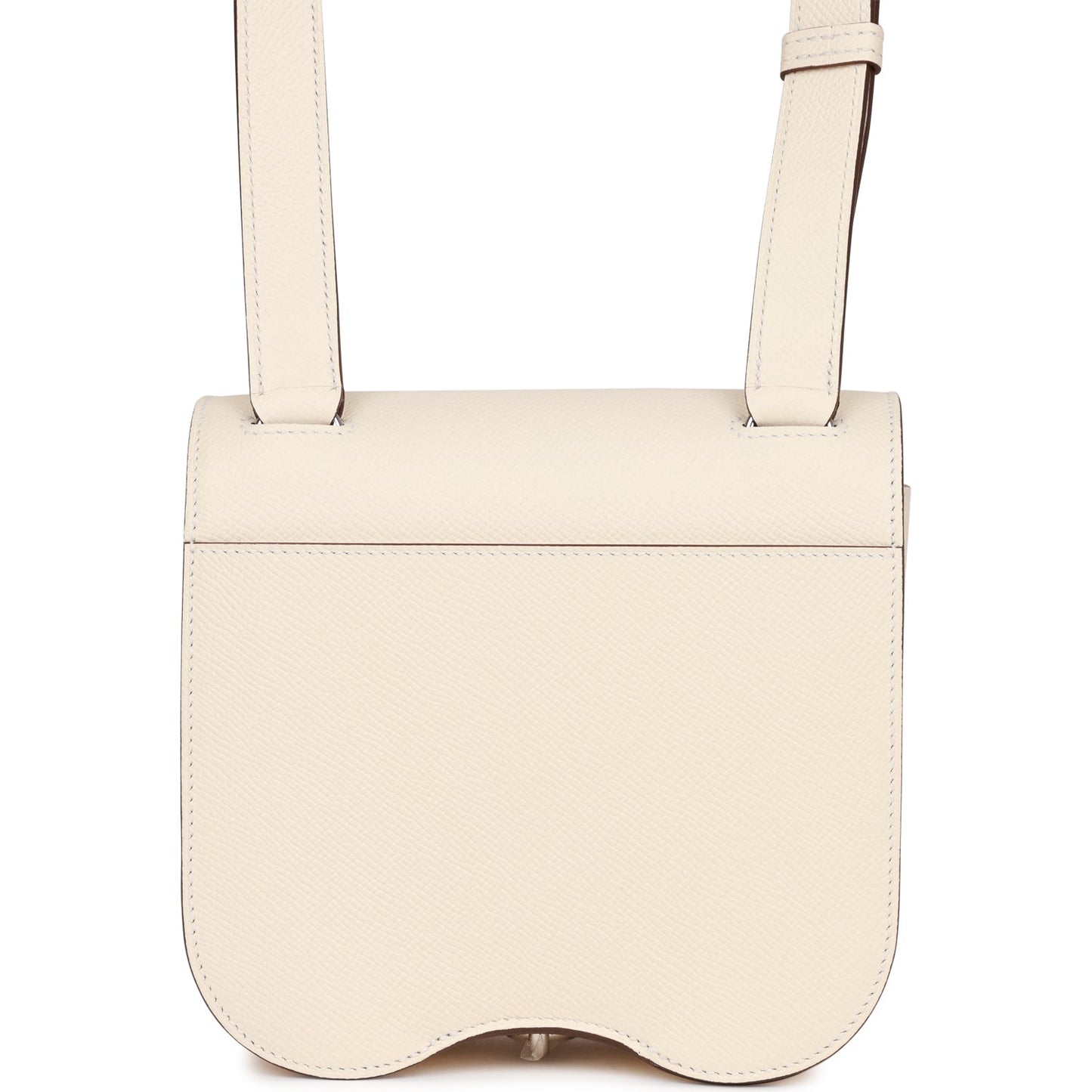 Luxury Hermes Mini Della Cavallera Nata Epsom Palladium Hardware