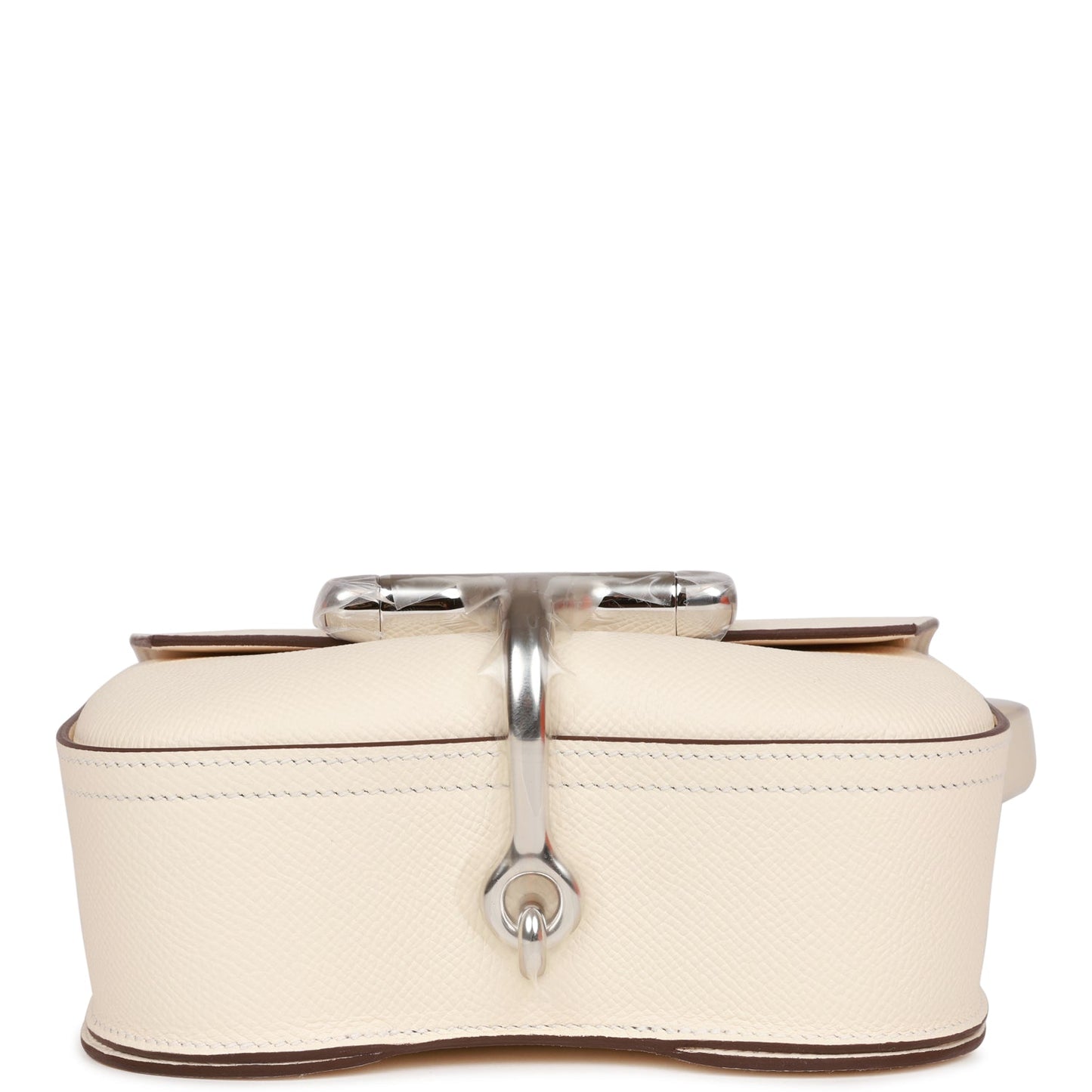 Luxury Hermes Mini Della Cavallera Nata Epsom Palladium Hardware