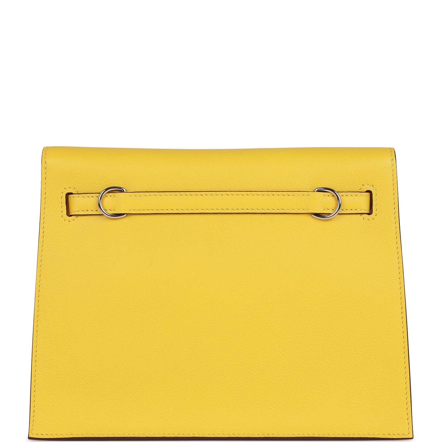 Luxury Hermes Kelly Danse Lime Evercolor Palladium Hardware