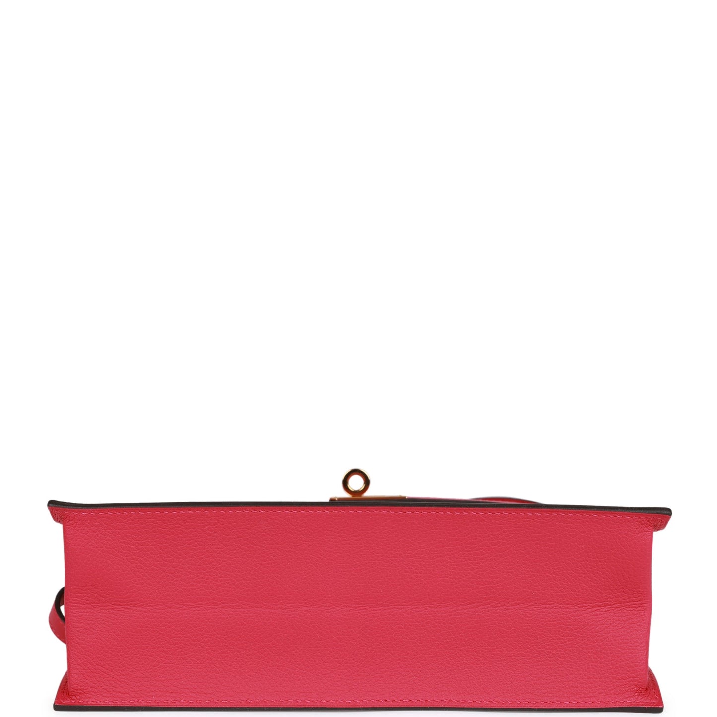 Luxury Hermes Kelly Danse Framboise Evercolor Gold Hardware