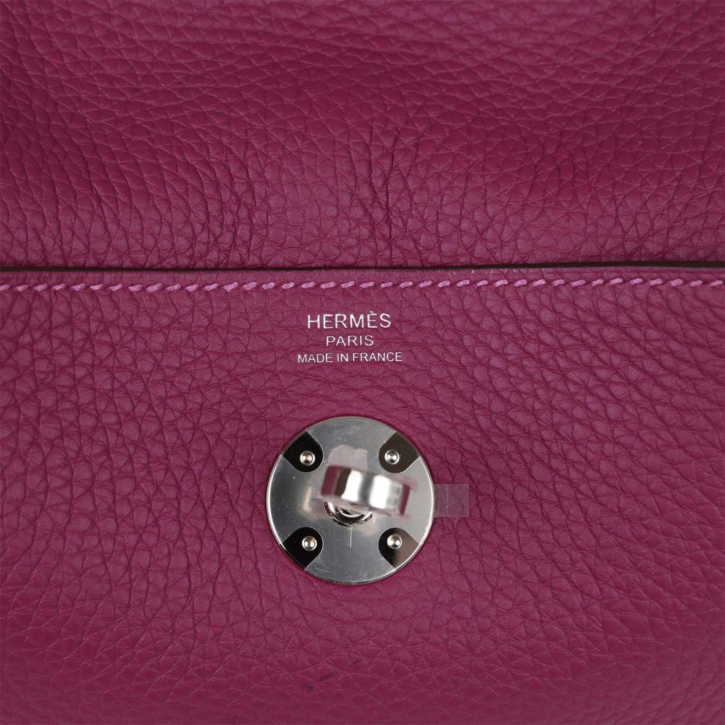 Luxury Hermes Lindy 26 Anenome Clemence Palladium Hardware
