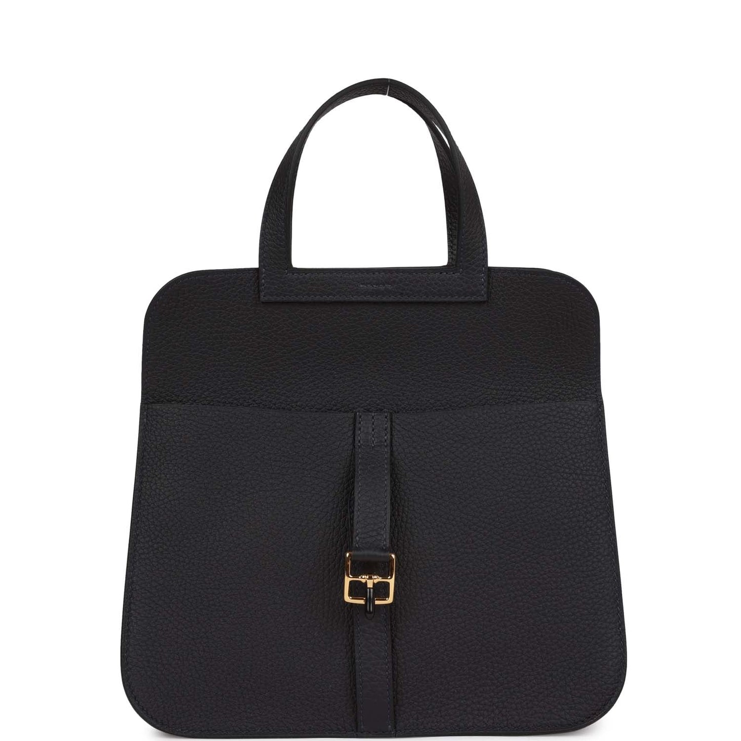 Luxury Hermes Halzan 25 Caban Clemence Gold Hardware