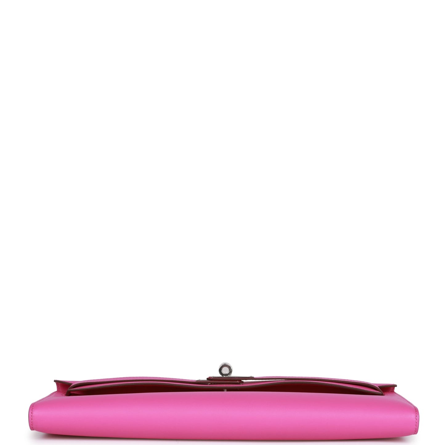 Luxury Hermes Kelly Cut Magnolia Swift Palladium Hardware