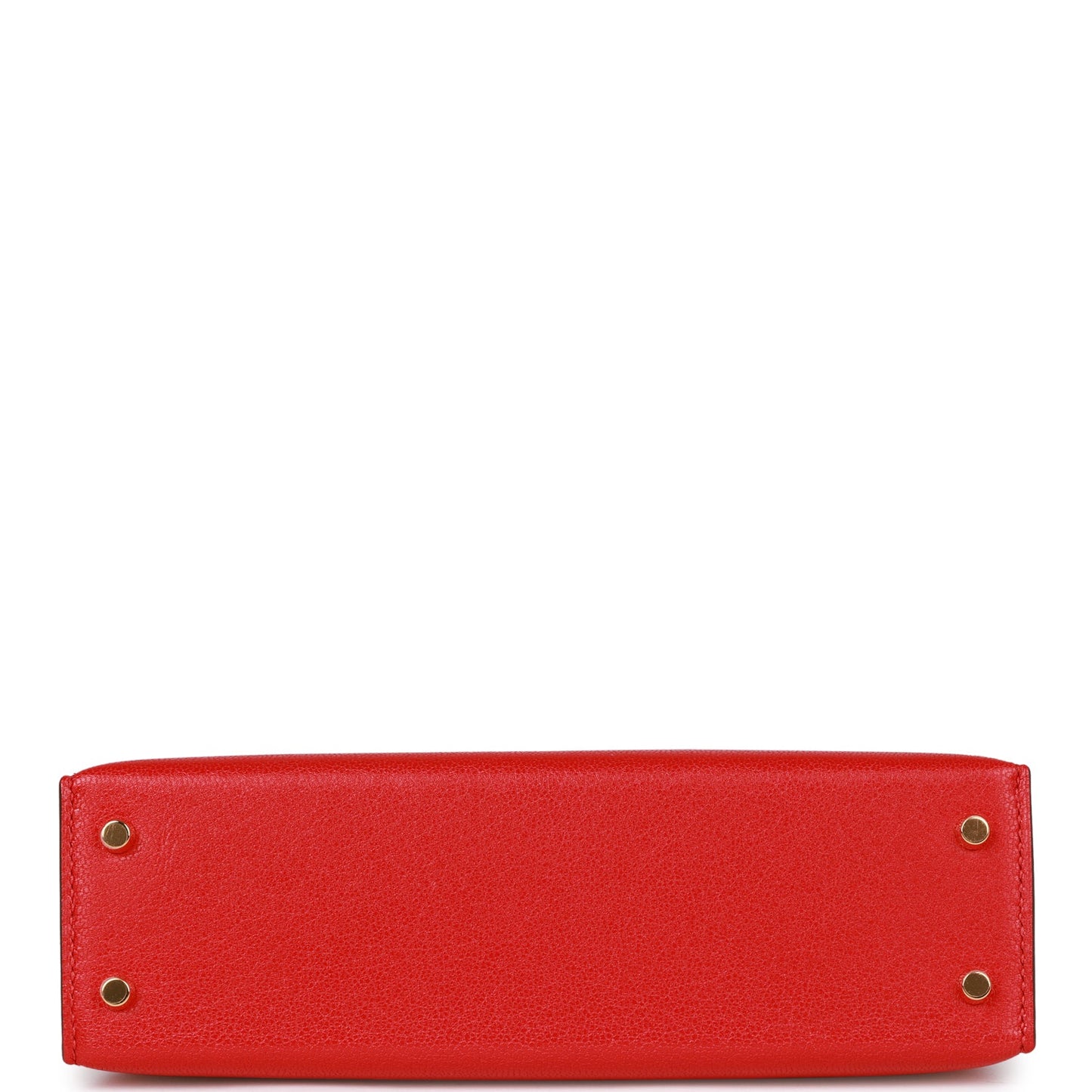 Luxury Hermes Kelly Sellier 20 Rouge de Coeur Chevre Gold Hardware