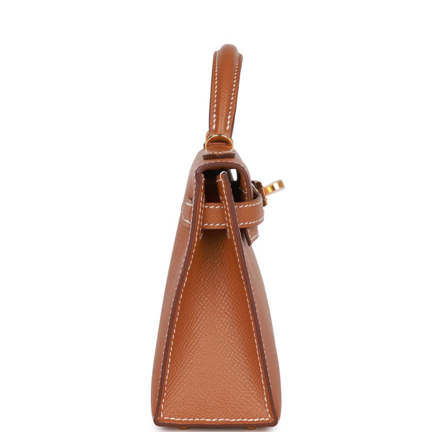 Luxury Hermes Kelly Sellier 20 Gold Epsom Gold Hardware