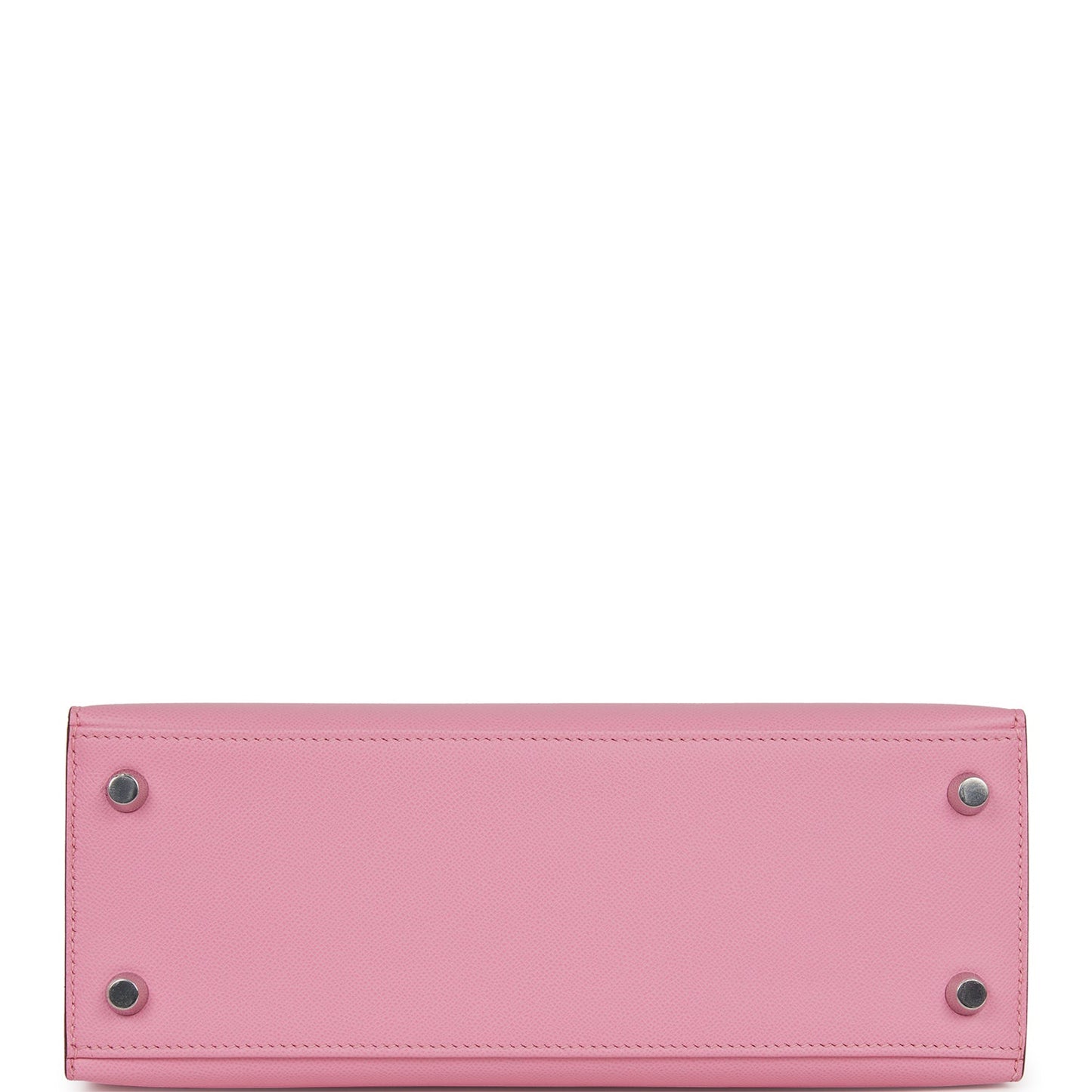 Luxury Hermes Kelly Sellier 25 Pink Verso Madame Palladium Hardware