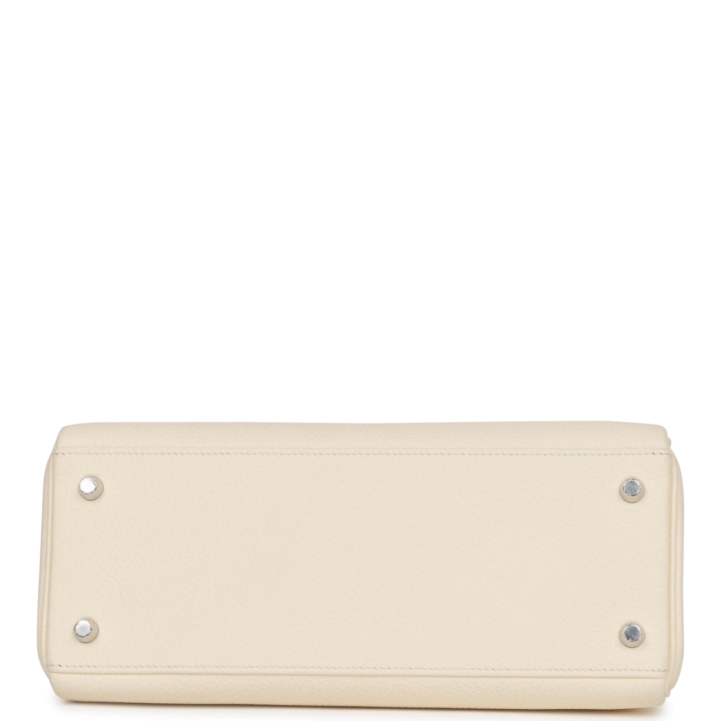 Luxury Hermes Kelly Retourne 28 Nata Clemence Palladium Hardware