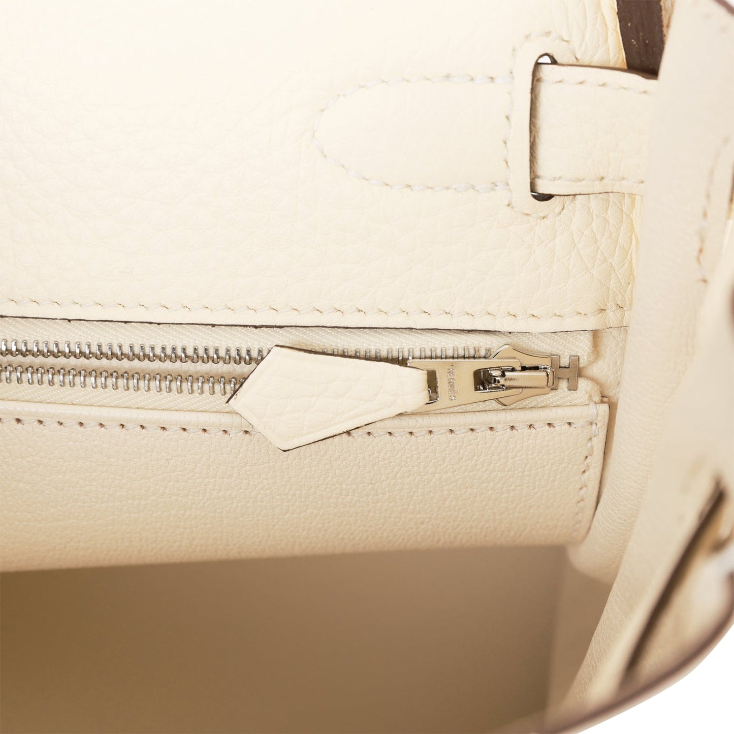 Luxury Hermes Kelly Retourne 28 Nata Clemence Palladium Hardware