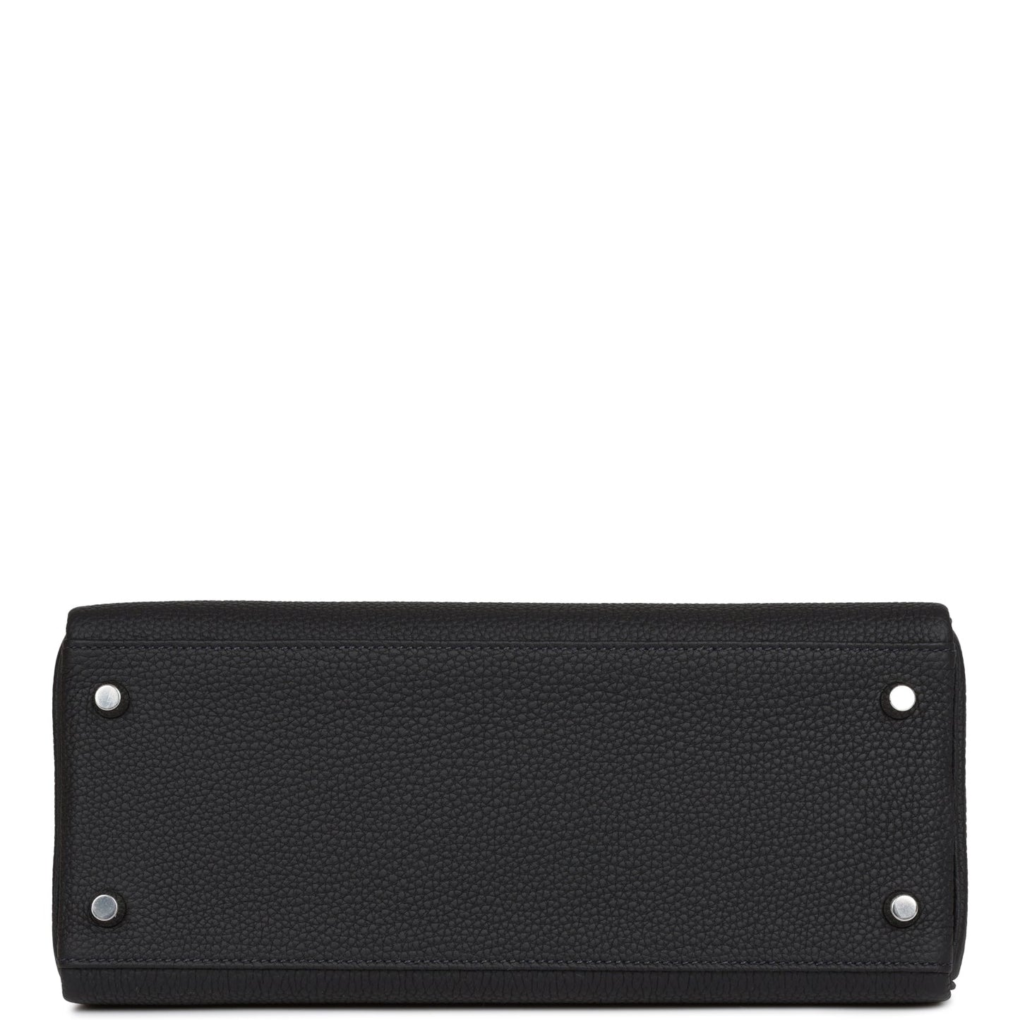 Luxury Hermes Kelly Retourne 28 Caban Togo Palladium Hardware