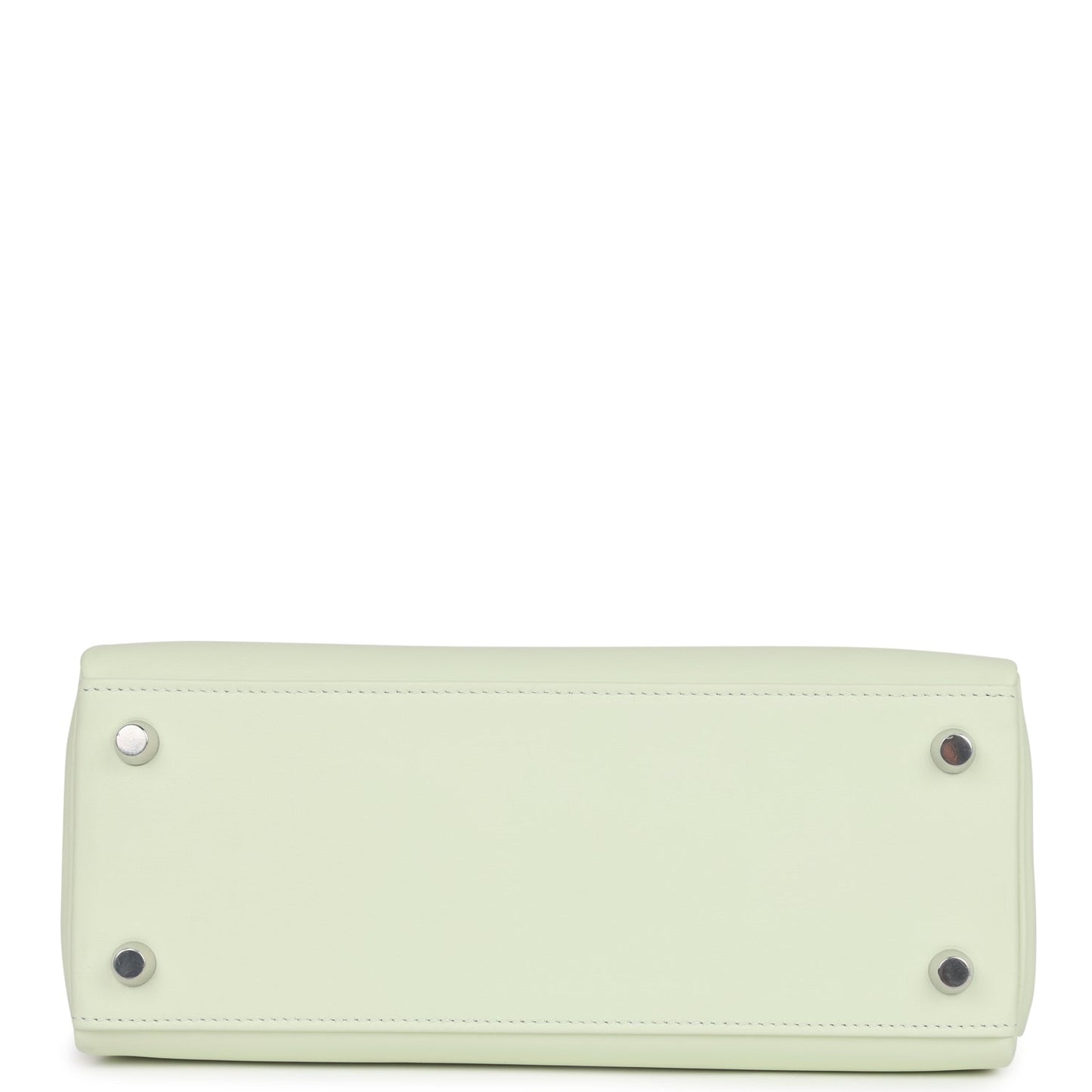Luxury Hermes Kelly Retourne 25 Vert Fizz Swift Palladium Hardware