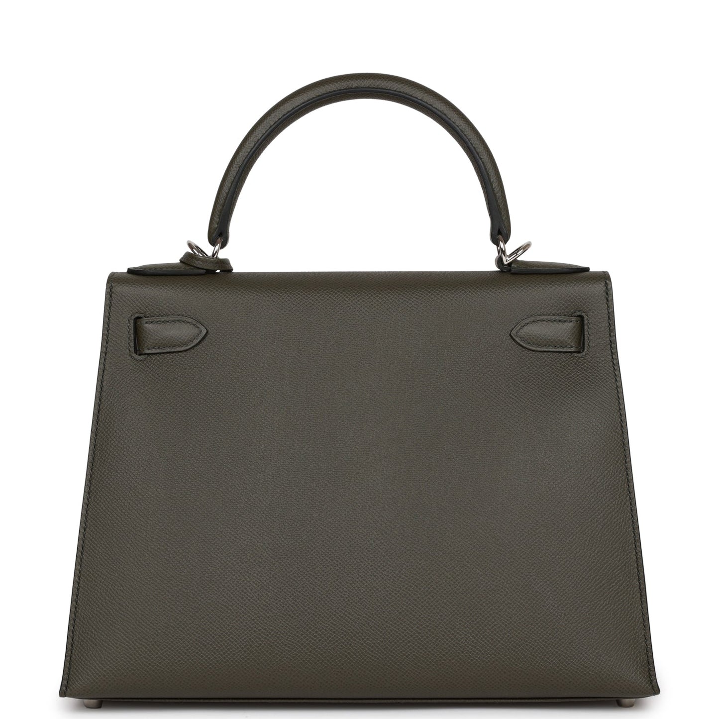 Luxury Hermes Kelly Sellier 28 Vert De Gris Epsom Palladium Hardware