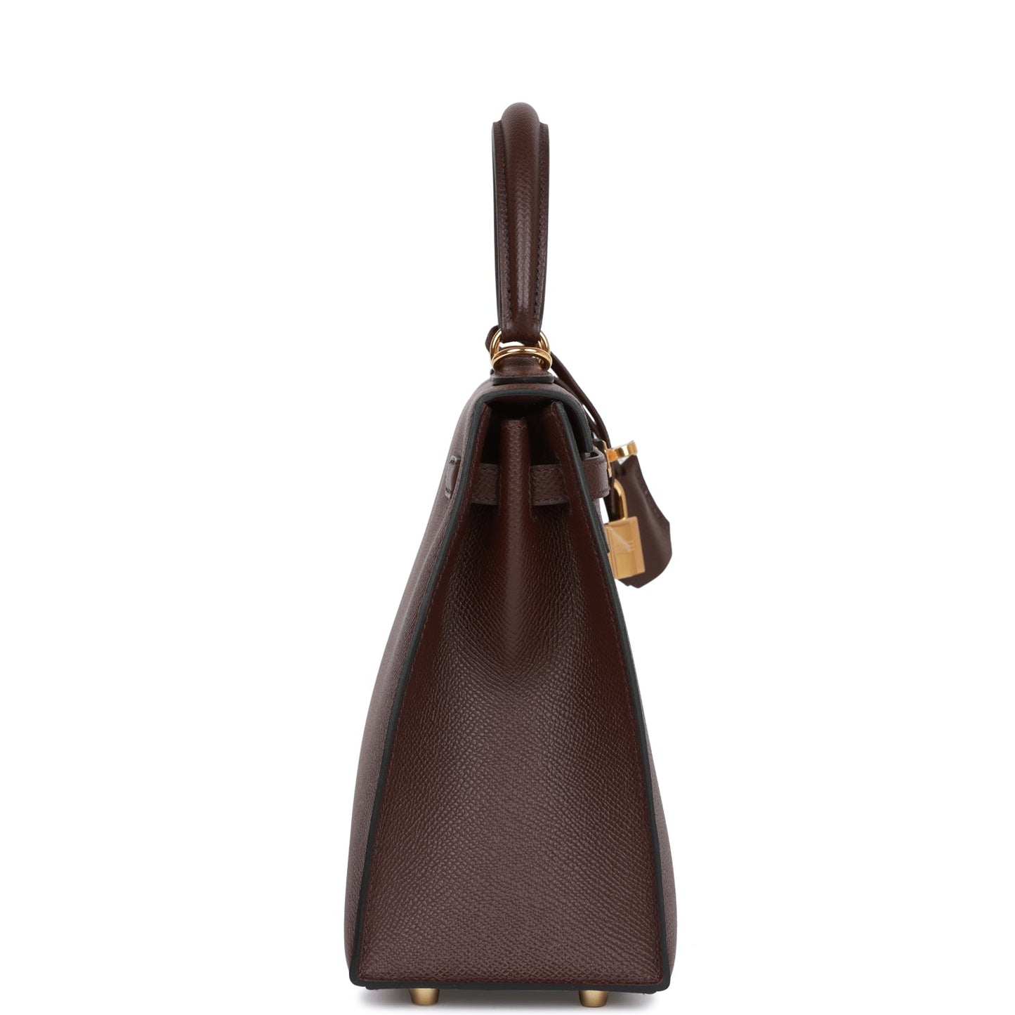 Luxury Hermes Kelly Sellier 25 Rouge Sellier Epsom Gold Hardware