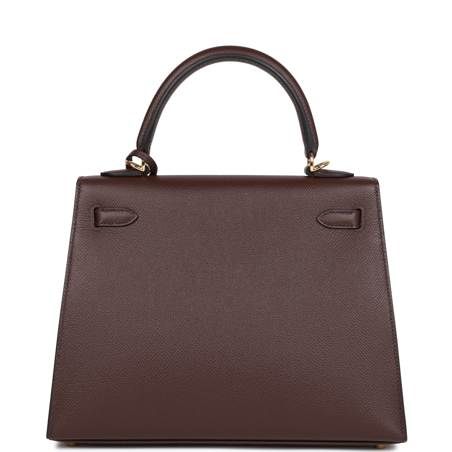 Luxury Hermes Kelly Sellier 25 Rouge Sellier Epsom Gold Hardware