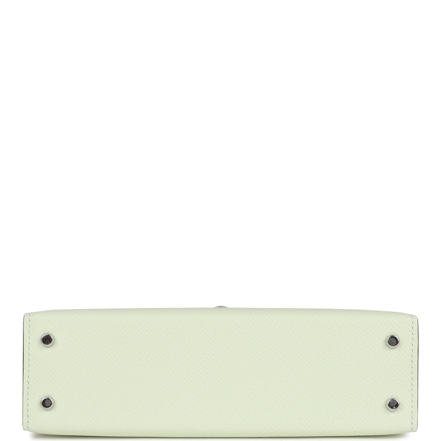 Luxury Hermes Kelly Sellier 20 Vert Fizz Epsom Palladium Hardware