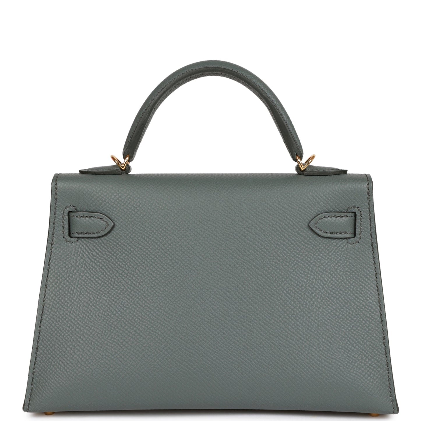 Luxury Hermes Kelly Sellier 20 Vert Amande Epsom Gold Hardware