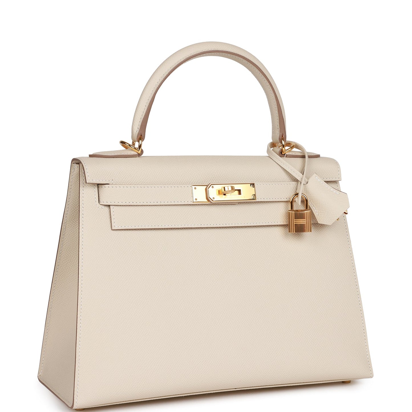Luxury Hermes Craie Epsom Sellier Kelly 28 Gold Hardware