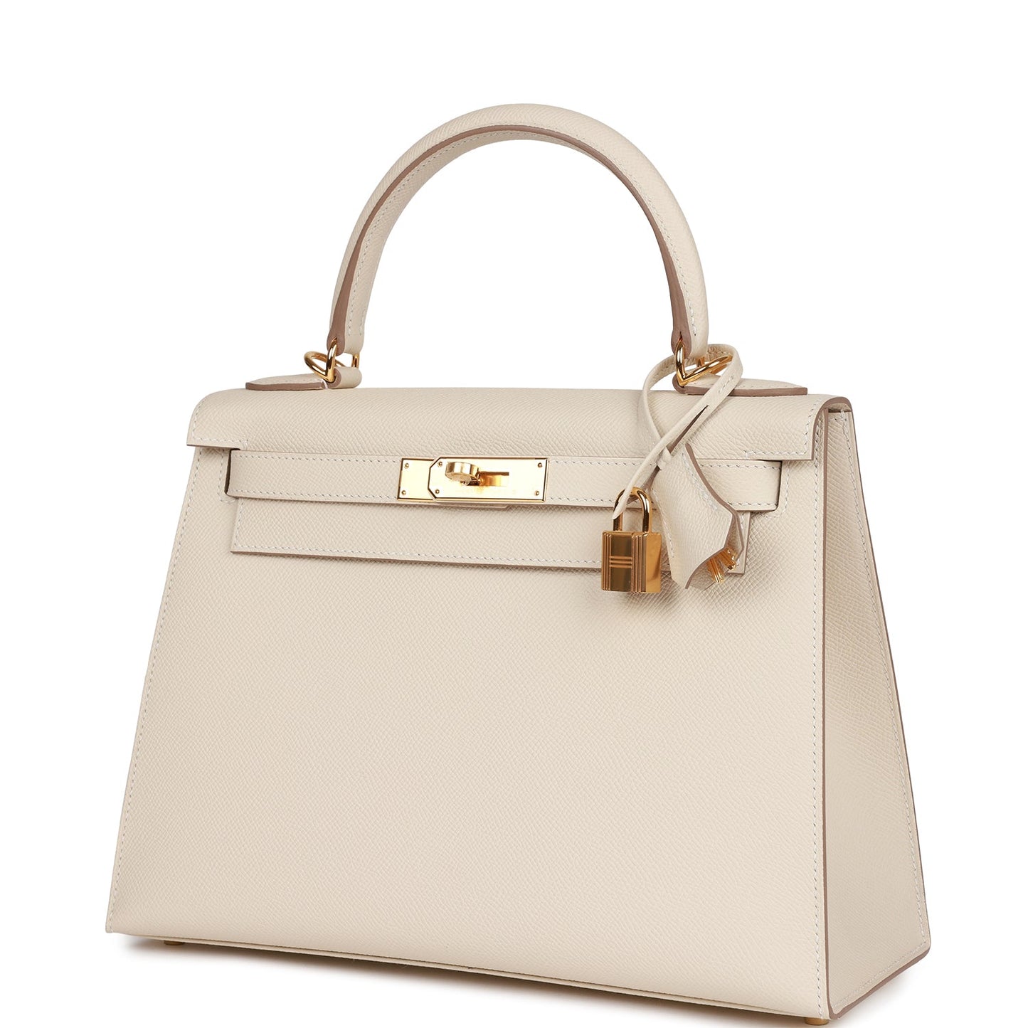 Luxury Hermes Craie Epsom Sellier Kelly 28 Gold Hardware