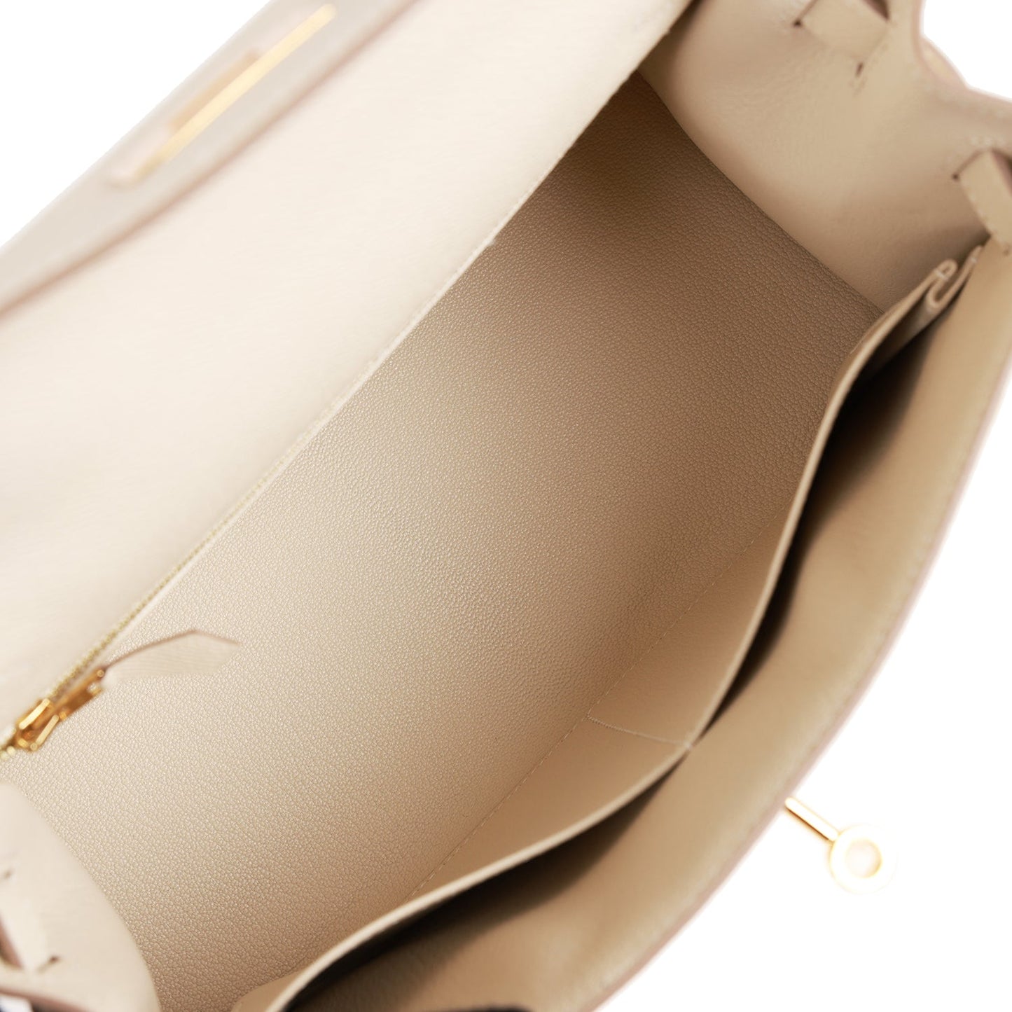 Luxury Hermes Craie Epsom Sellier Kelly 28 Gold Hardware