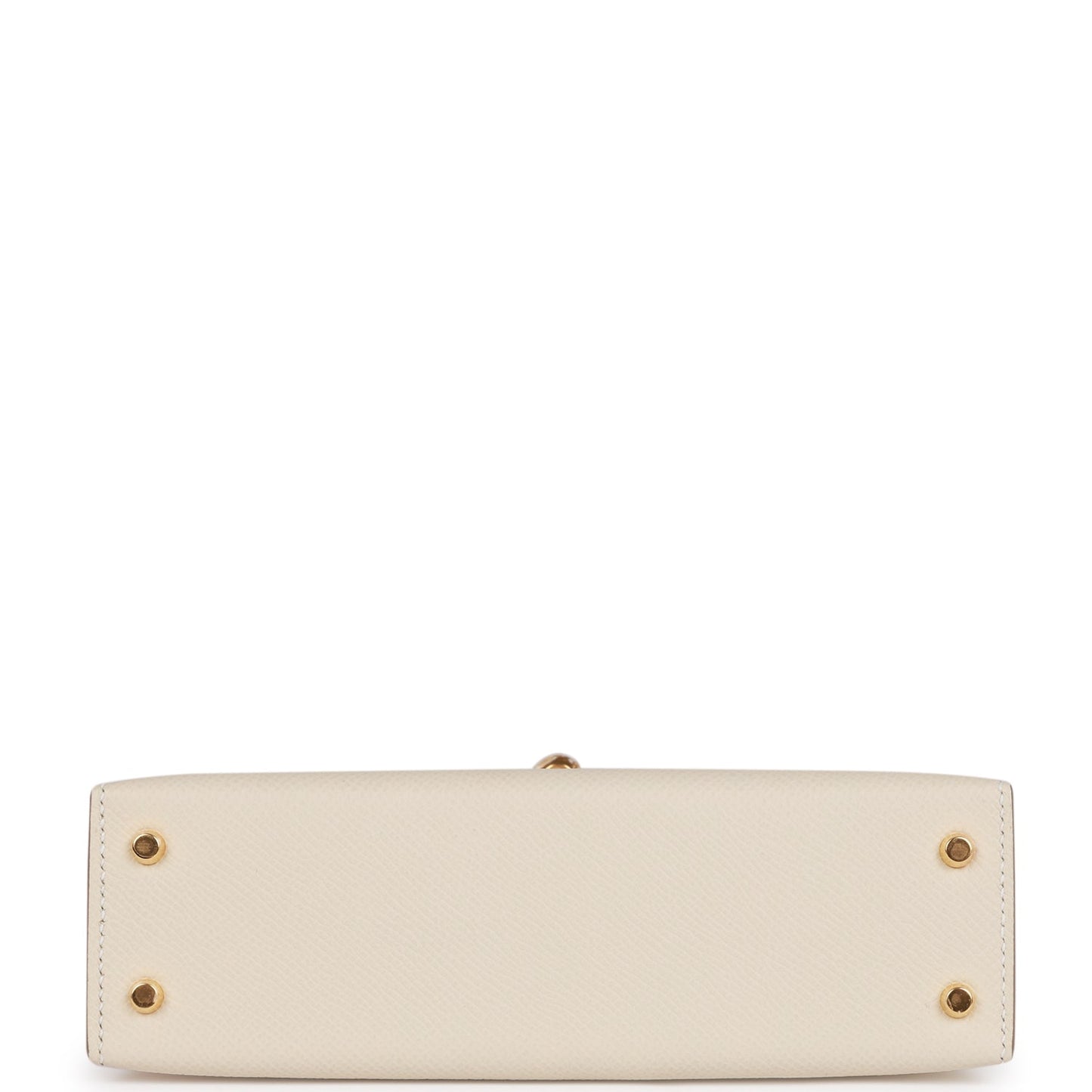 Luxury Hermes Kelly Sellier 20 Craie Epsom Gold Hardware