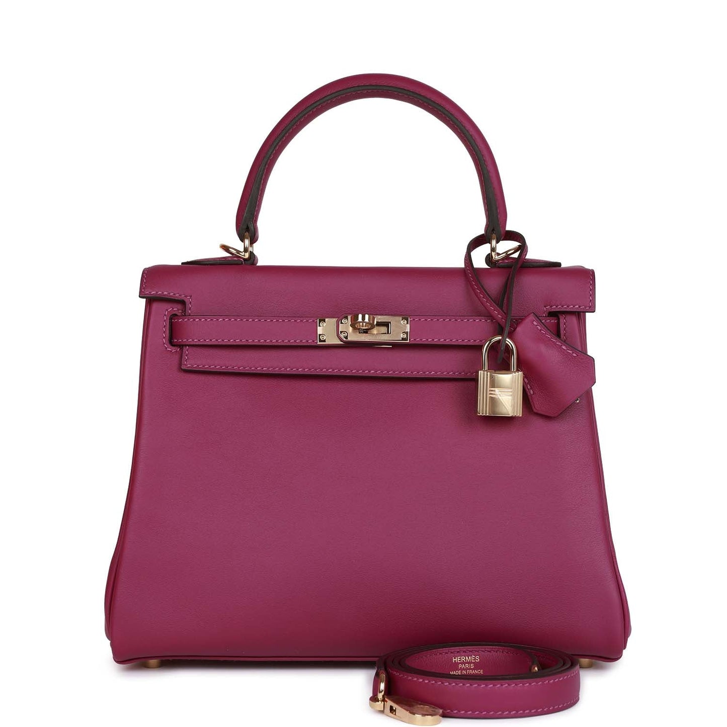 Luxury Hermes Kelly Retourne 25 Anemone Swift Permabrass Hardware