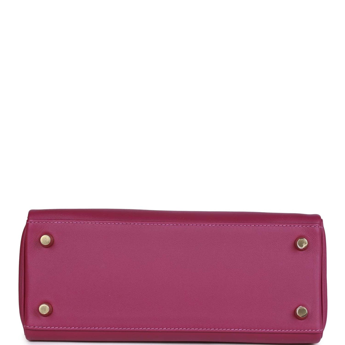 Luxury Hermes Kelly Retourne 25 Anemone Swift Permabrass Hardware