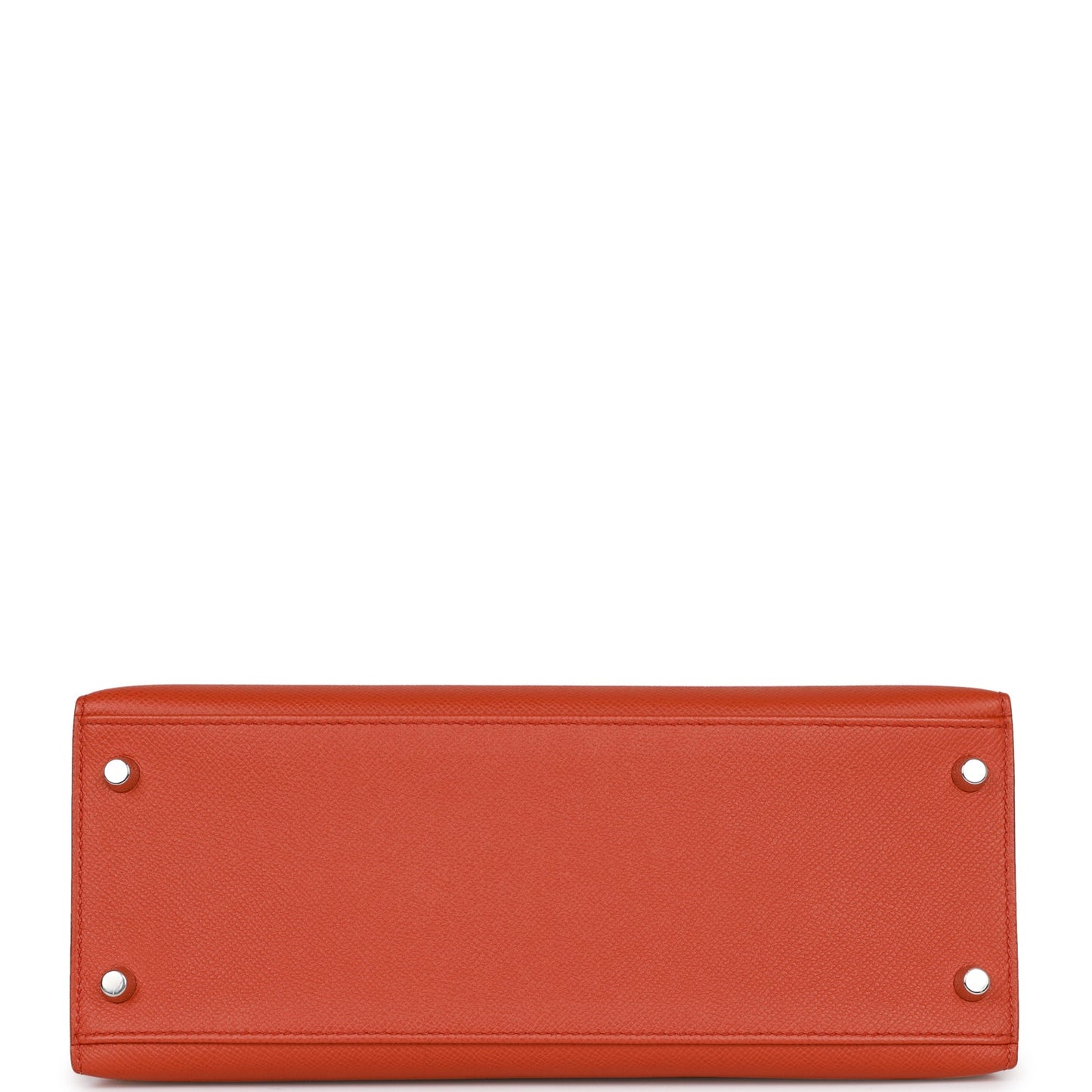 Luxury Hermes Kelly Sellier 28 Terre Battue Epsom Palladium Hardware