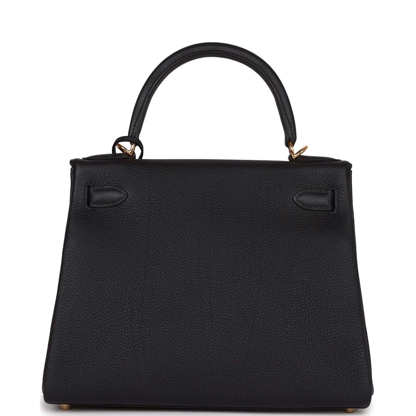 Luxury Hermes Kelly Retourne 28 Caban Togo Gold Hardware