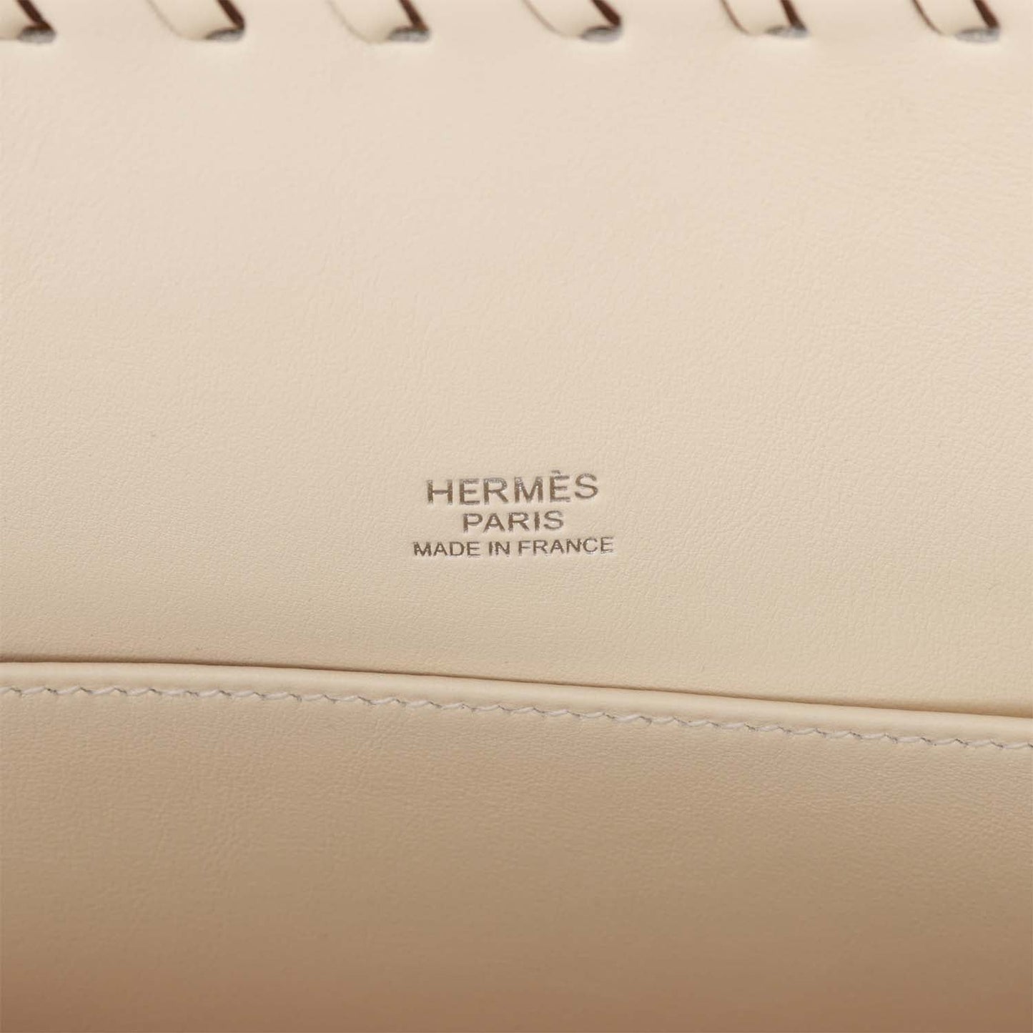 Luxury Hermes Picnic Kelly 35 Nata Swift Palladium Hardware