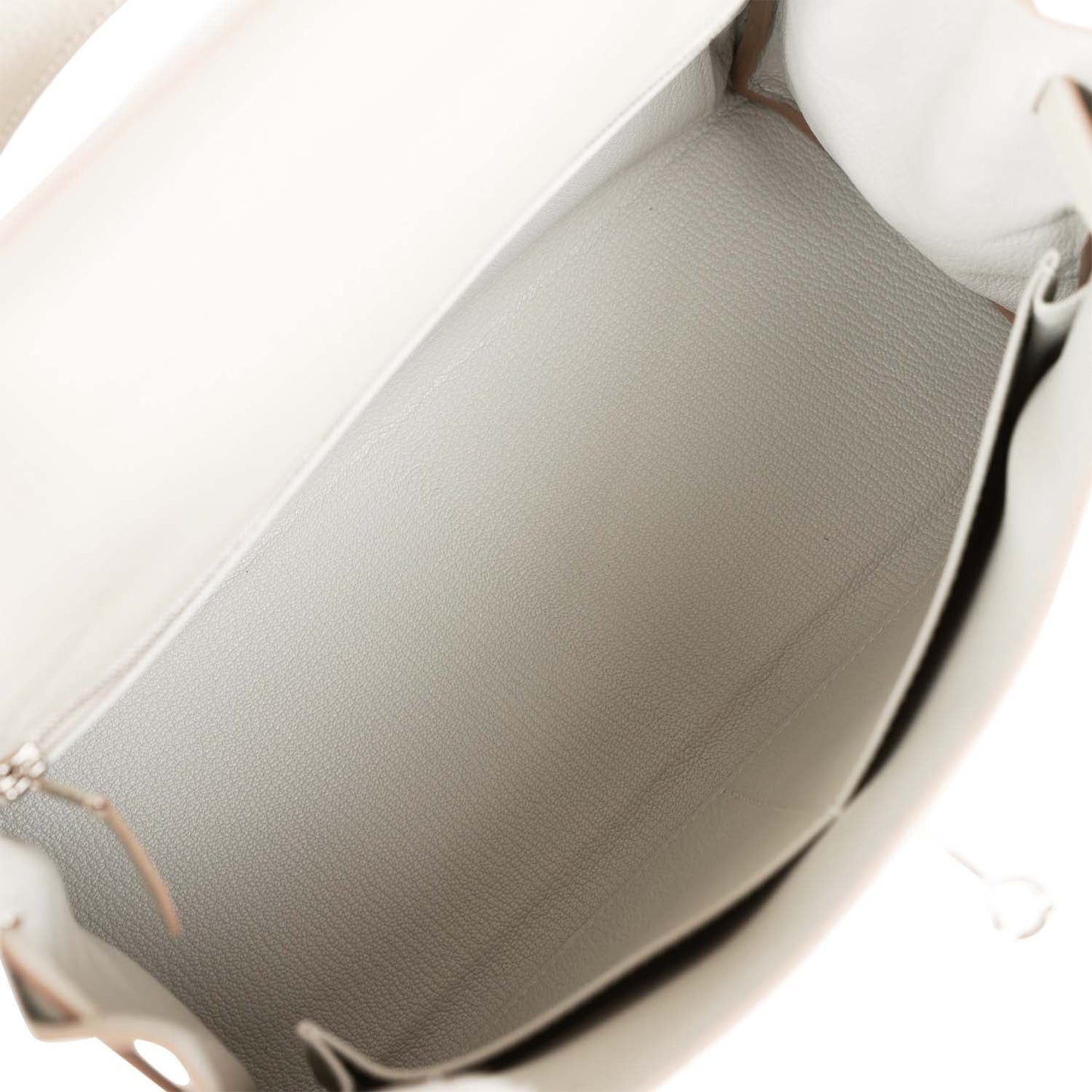 Luxury Hermes Kelly Retourne 28 Gris Perle Togo Palladium Hardware