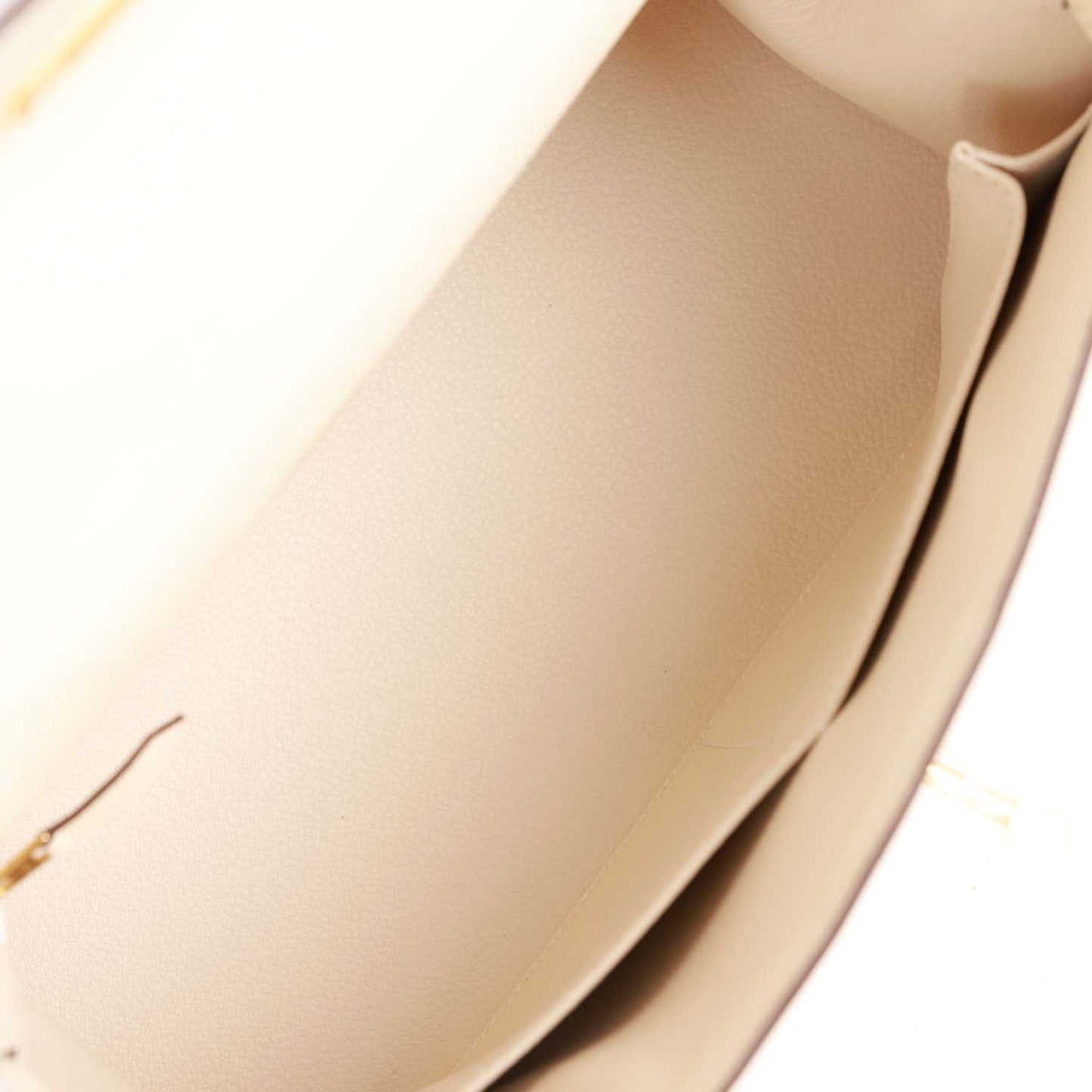 Luxury Hermes Kelly Sellier 28 Nata Epsom Gold Hardware