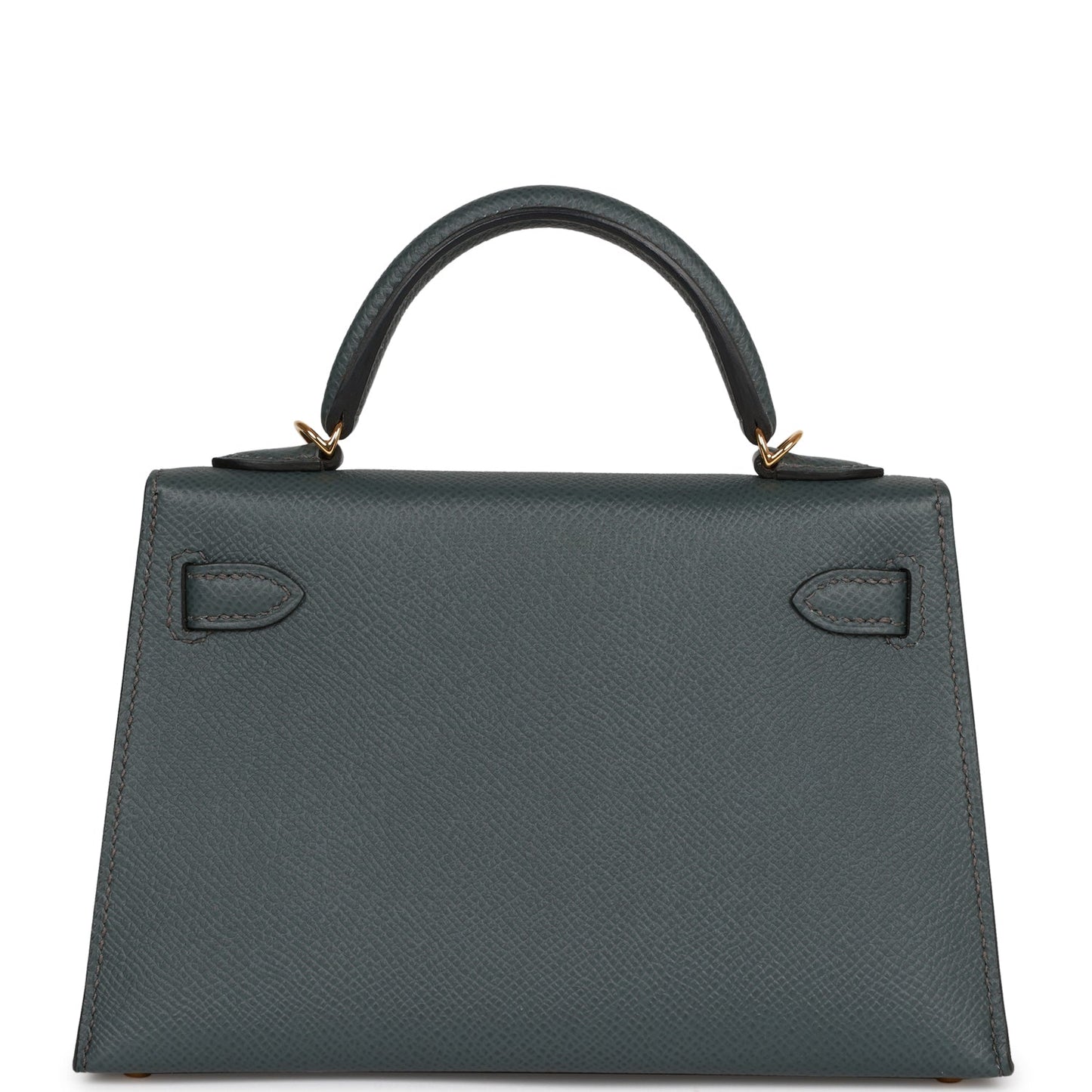 Luxury Hermes Kelly Sellier 20 Bleu Orage Epsom Gold Hardware