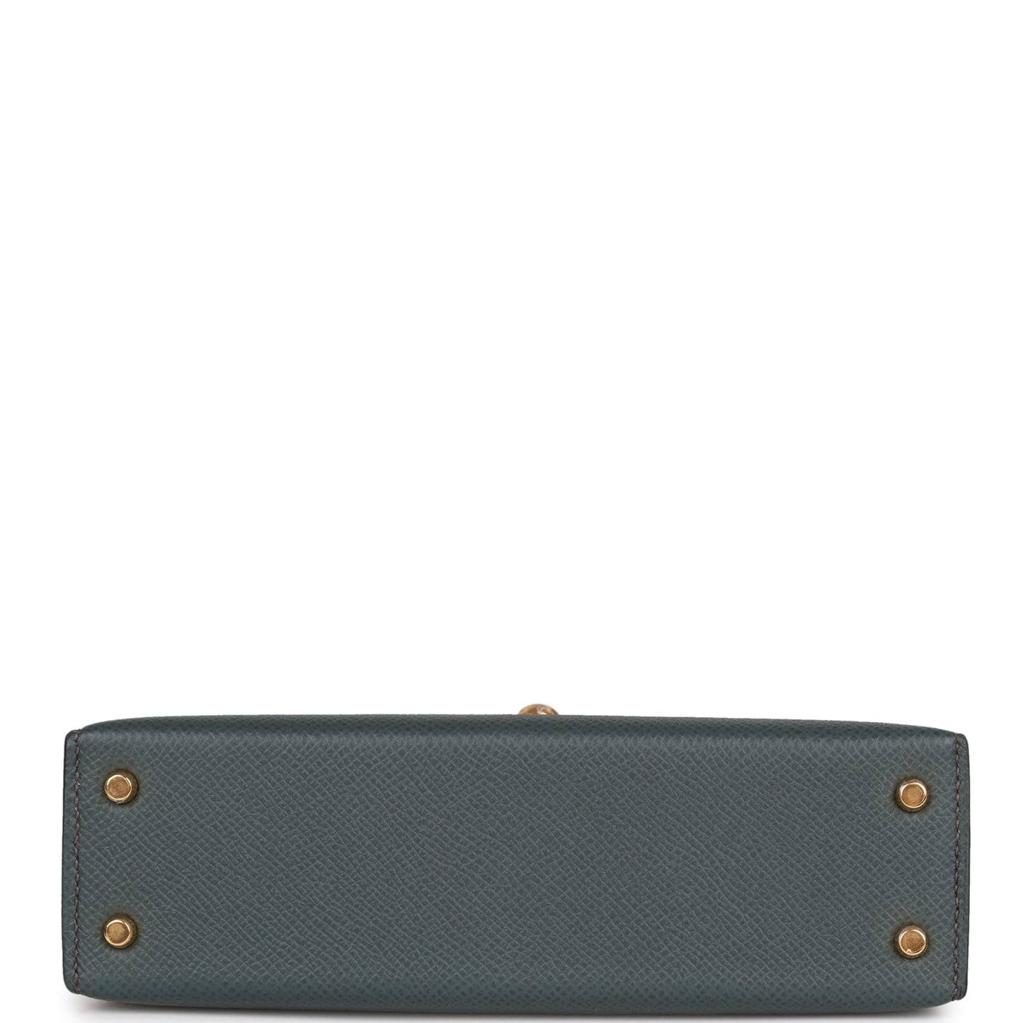 Luxury Hermes Kelly Sellier 20 Bleu Orage Epsom Gold Hardware