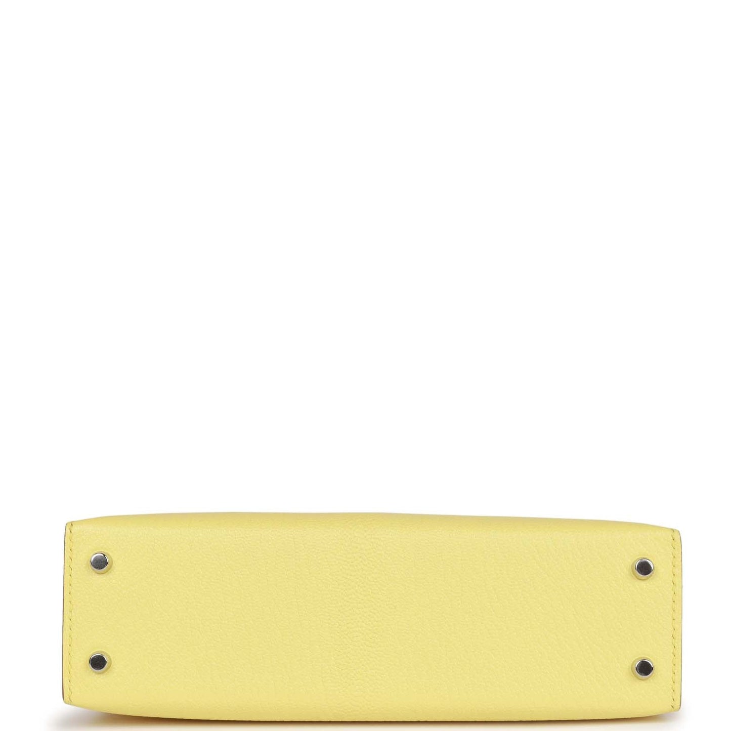 Luxury Hermes Kelly Sellier 20 Limoncello Chevre Palladium Hardware