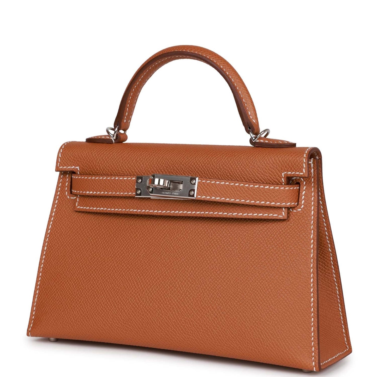 Luxury Hermes Kelly Sellier 20 Gold Epsom Palladium Hardware