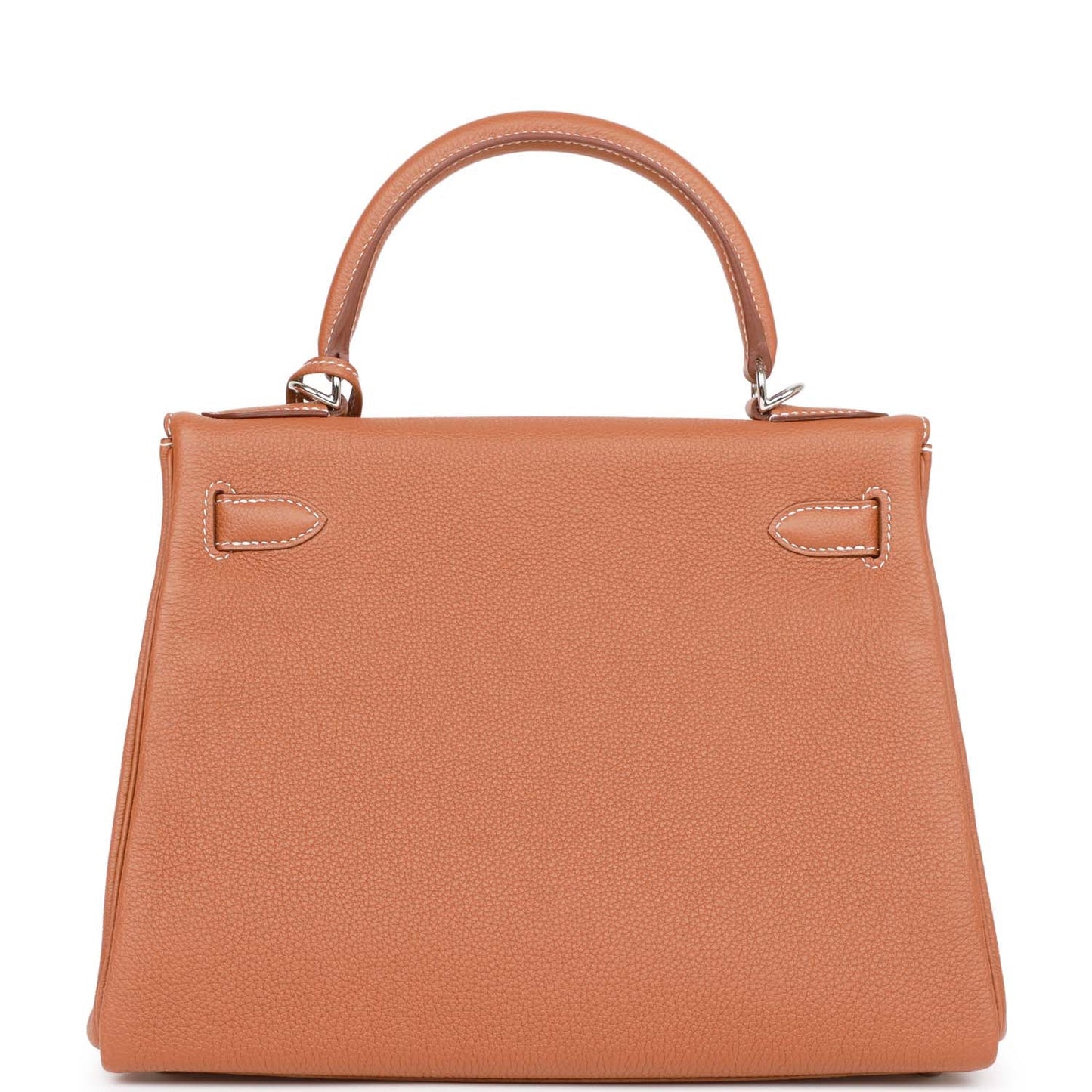 Luxury Hermes Kelly Sellier 28 Gold Togo Palladium Hardware