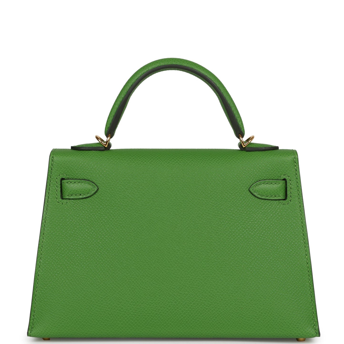 Luxury Hermes Kelly Sellier 20 Vert Yucca Epsom Gold Hardware