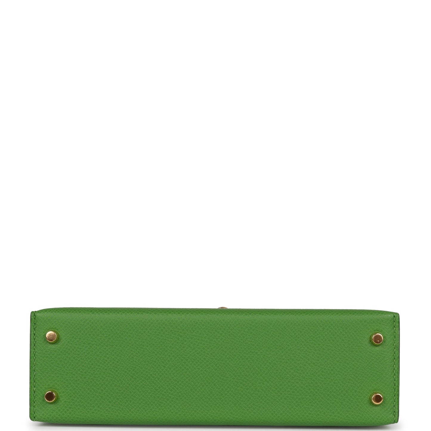 Luxury Hermes Kelly Sellier 20 Vert Yucca Epsom Gold Hardware