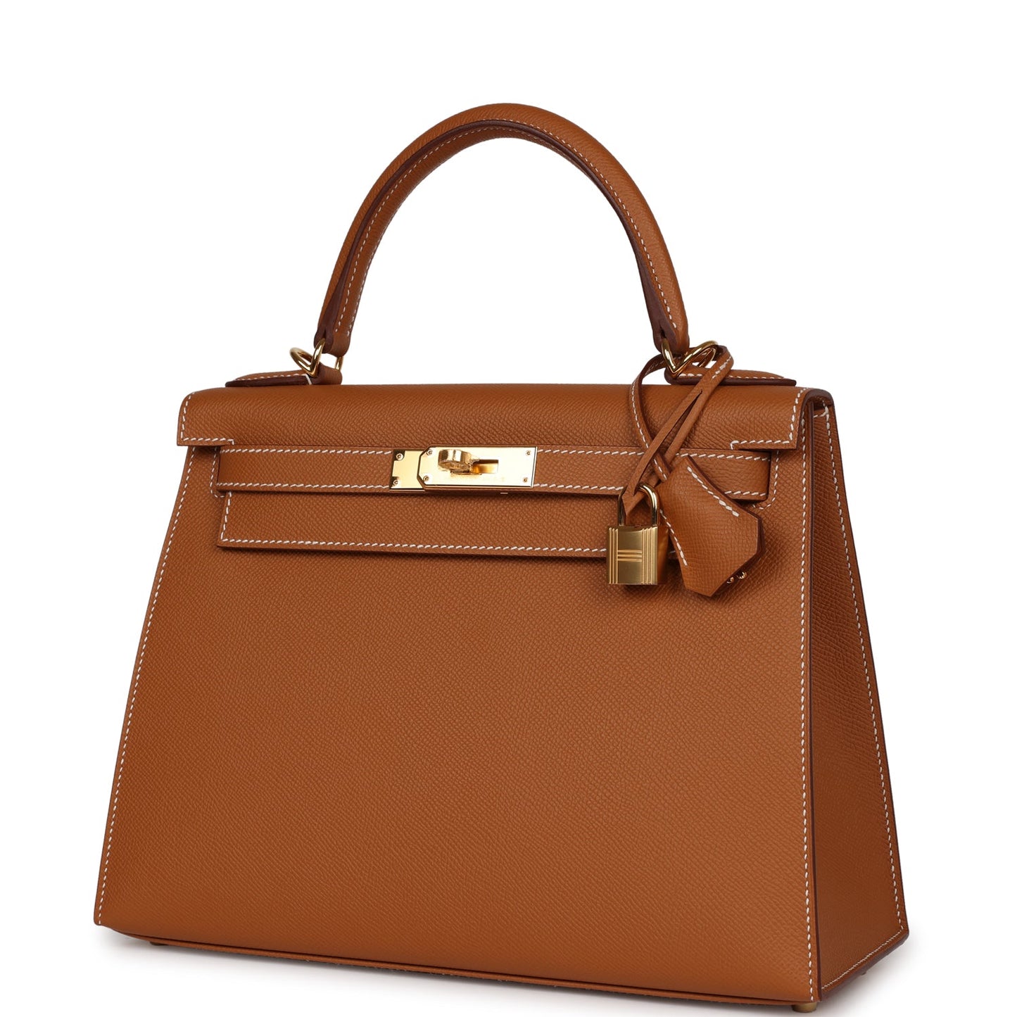 Luxury Hermes Kelly Sellier 28 Gold Epsom Gold Hardware