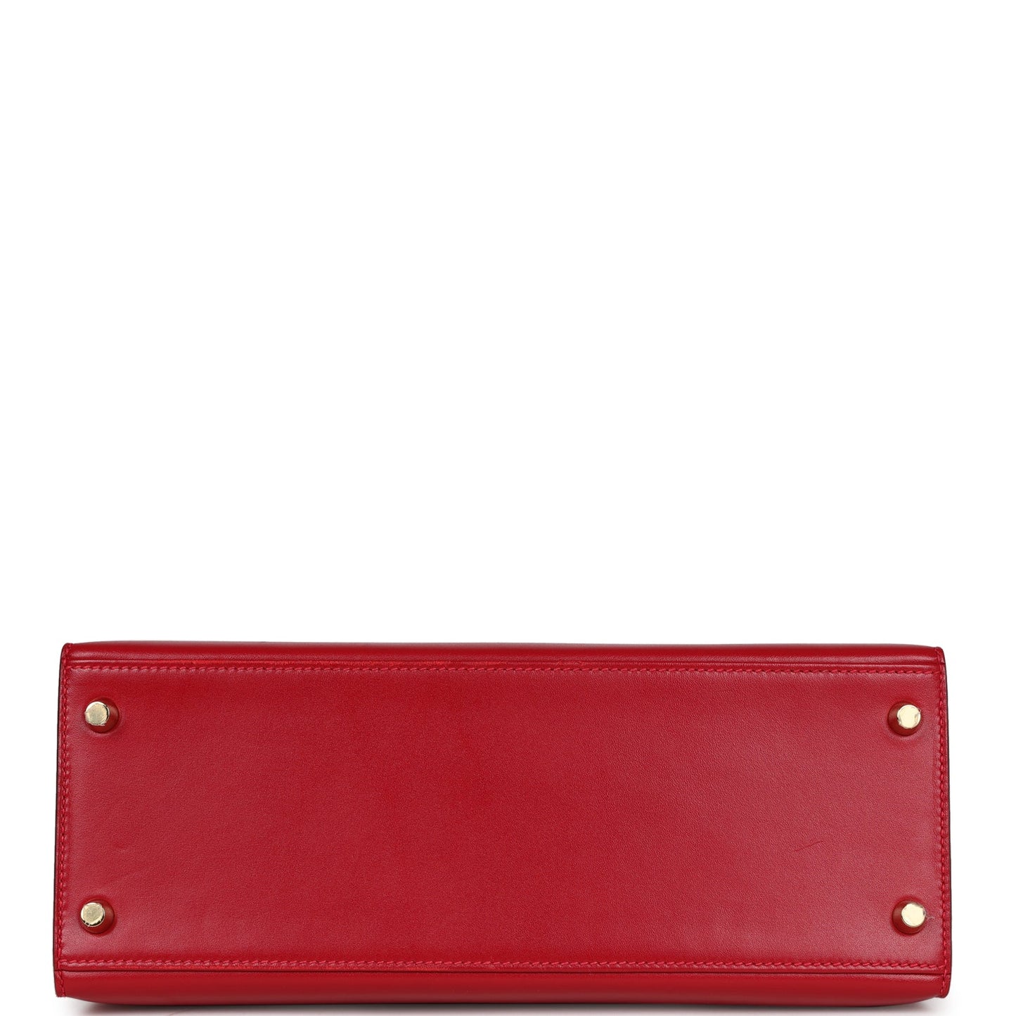 Top Quality Luxury Hermes Kelly Sellier 28 Rouge Vif Tadelakt Gold Hardware