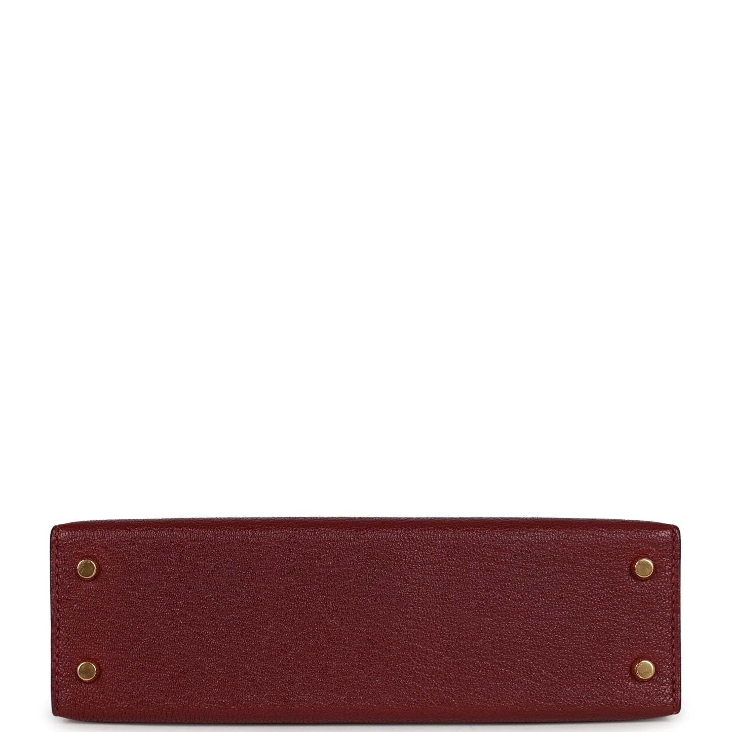 Top Quality Luxury Hermes Kelly 20 Rouge Grenat Chevre Gold Hardware