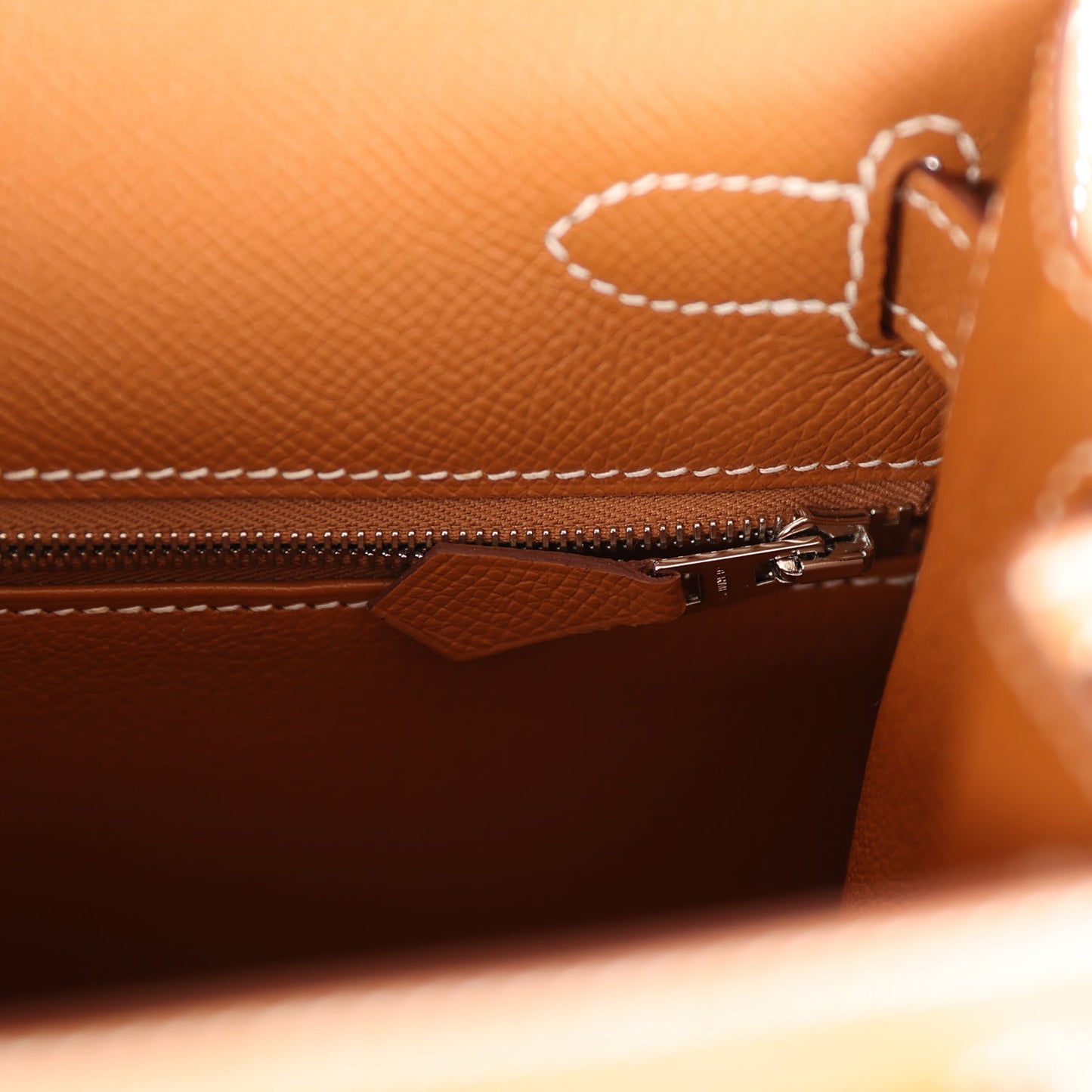 Luxury Hermes Kelly Sellier 28 Gold Epsom Palladium Hardware
