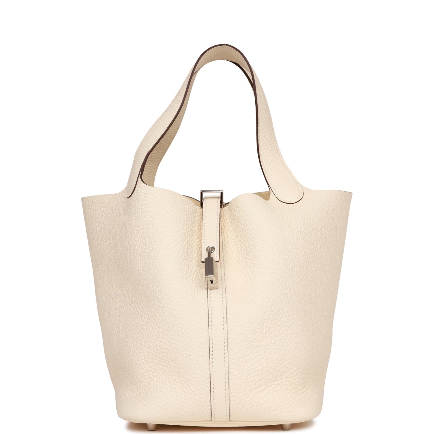 Luxury Hermes Picotin Lock 22 Nata Clemence Palladium Hardware