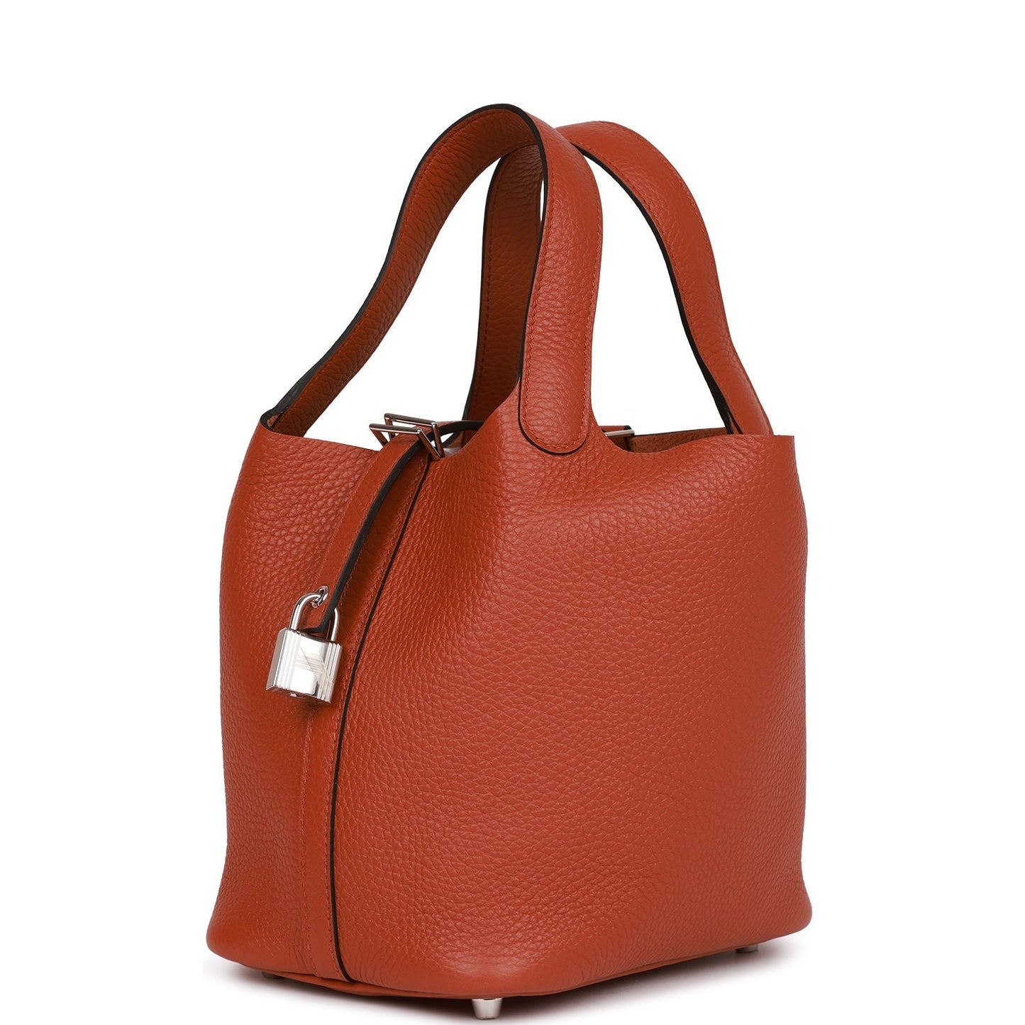 Luxury Hermes Picotin Lock 18 Cuivre Clemence Palladium Hardware
